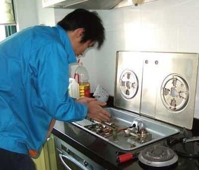 杭州市超人燃气灶维修服务案例
